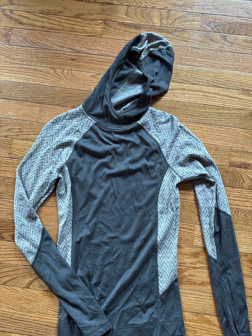 Smartwool Women’s Two-Tone Gray Hoodie